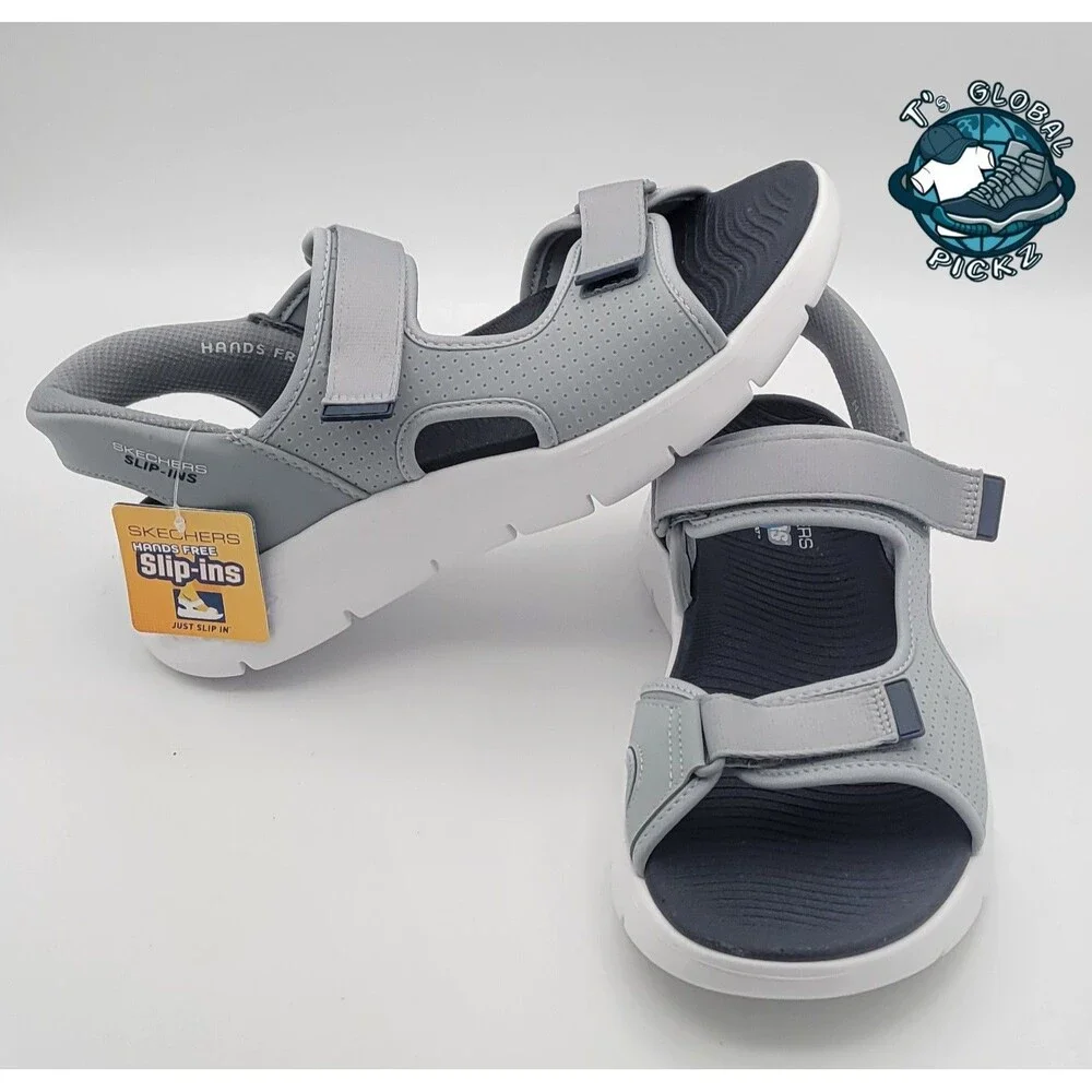 Skechers Slip-ins: GO WALK - Hands Free Easy Entry Sandals Men Size 10